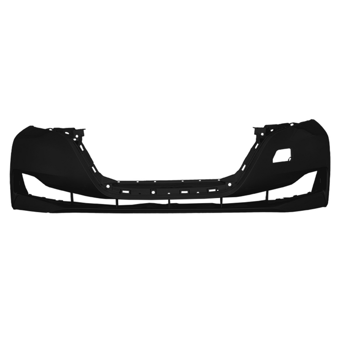 2018-2022 Nissan Leaf S/SV/SL Front Bumper With Lower Valance Holes - NI1000329-Partify-Painted-Replacement-Body-Parts