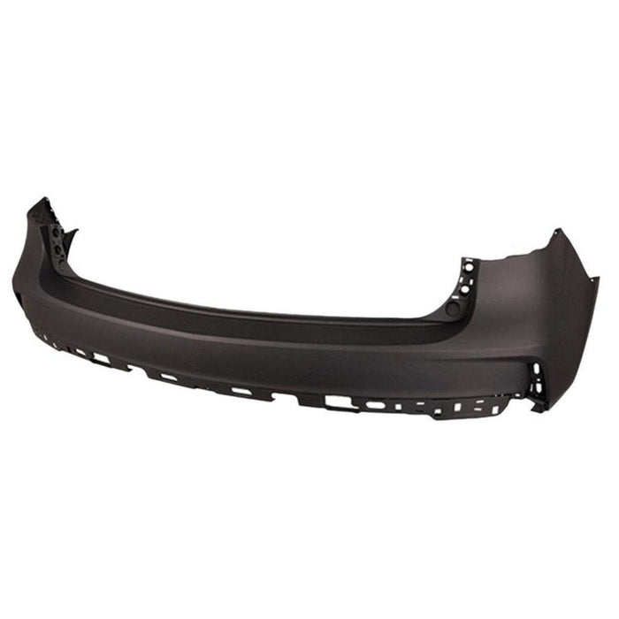 Acura MDX CAPA Certified Rear Bumper Without Sensor Holes - AC1100185C