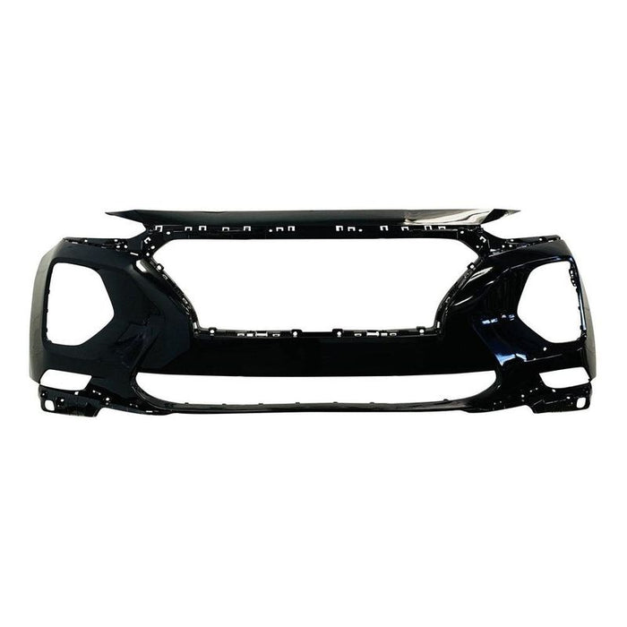 2019-2020 Hyundai Santa Fe Front Bumper Without Sensor Holes - HY1000235-Partify-Painted-Replacement-Body-Parts