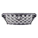 2019-2020 Hyundai Santa Fe Grille Gray/Satin Chrome Without Camera Hole - HY1200220-Partify-Painted-Replacement-Body-Parts