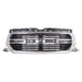 2019-2022 RAM Pickup RAM 1500 Grille Chrome Surround With Black Billets With Camera Laramie/Big Horn Model - CH1200420-Partify-Painted-Replacement-Body-Parts