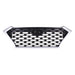 2019-2021 Hyundai Tucson Grille Painted Black With Silver Frame Without Camera - HY1200225-Partify-Painted-Replacement-Body-Parts