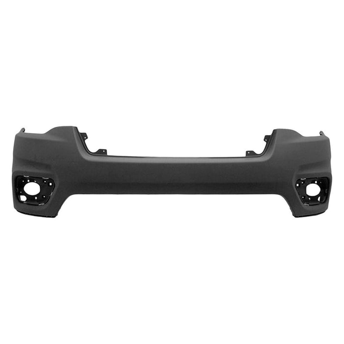 2019-2022 Jeep Cherokee Non Trailhawk Upper Front Bumper Without Sensor Holes - CH1014133-Partify-Painted-Replacement-Body-Parts