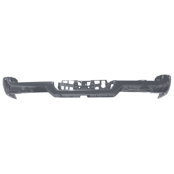 2019-2022 Dodge Ram 1500 Rear Bumper Assembly Dual Exhaust With 6 Sensor Holes - CH1103141-Partify-Painted-Replacement-Body-Parts