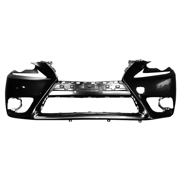 Lexus IS Non F-Sport Front Bumper Without Sensor Holes & Without Headlight Washer Holes - LX1000262