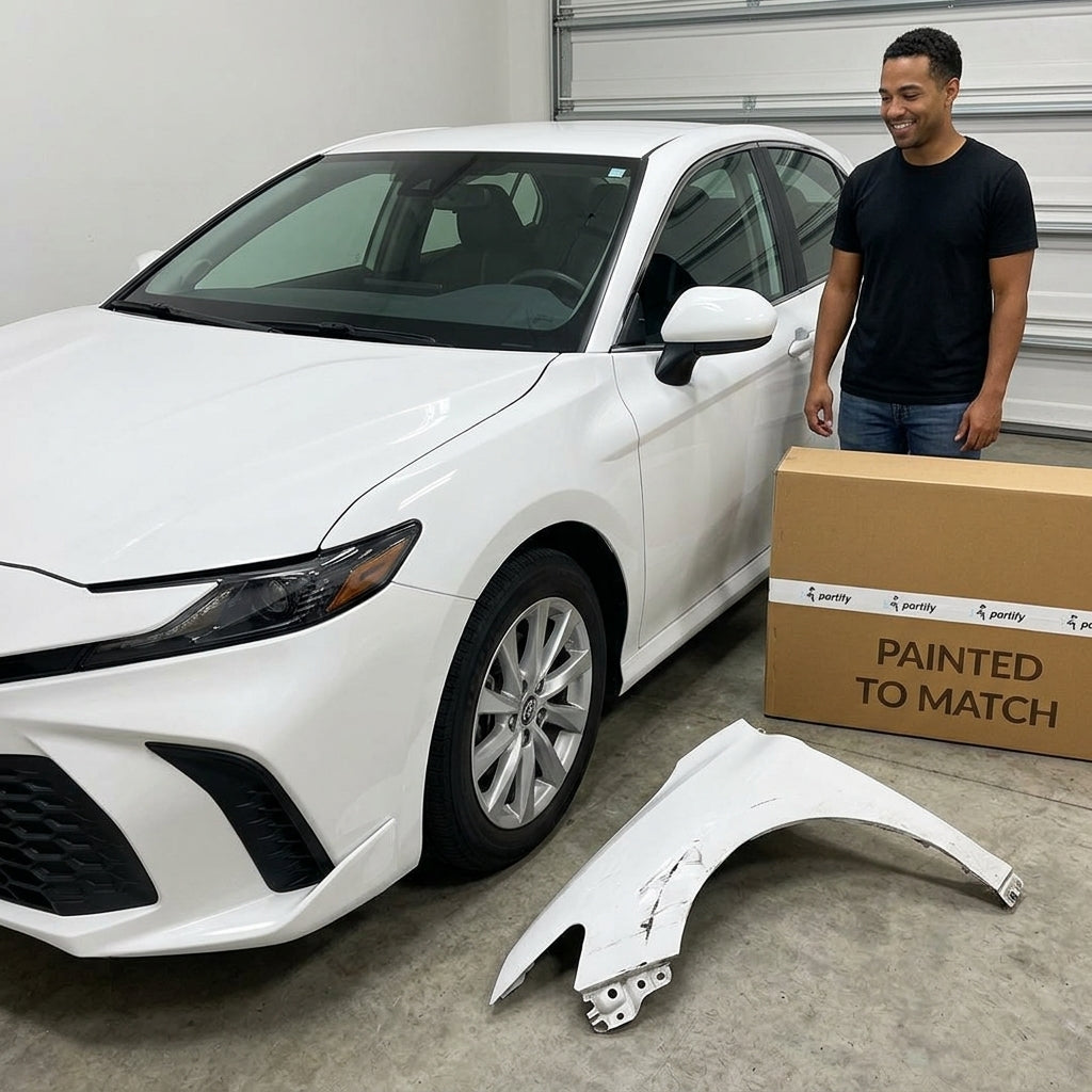 2018-2024 Toyota Camry Driver Side Fender - TO1240266 — Partify