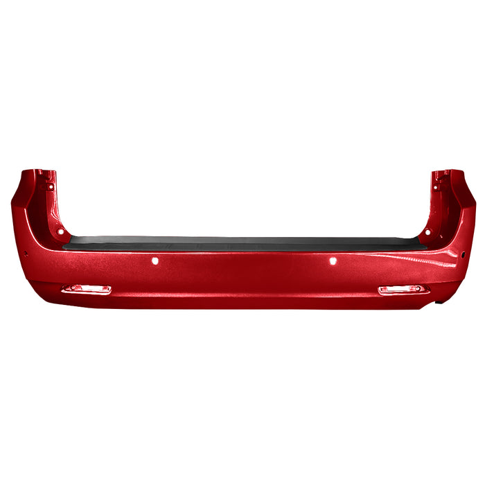 Toyota Sienna Non-SE Rear Bumper With Sensor Holes - TO1100285
