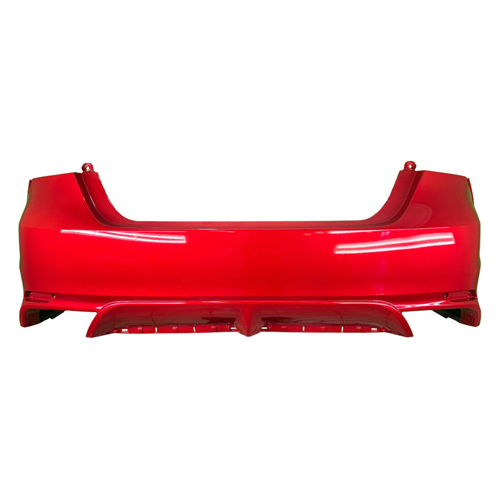 Toyota Camry SE/XSE CAPA Certified Rear Bumper Without Sensor Holes - TO1100335C