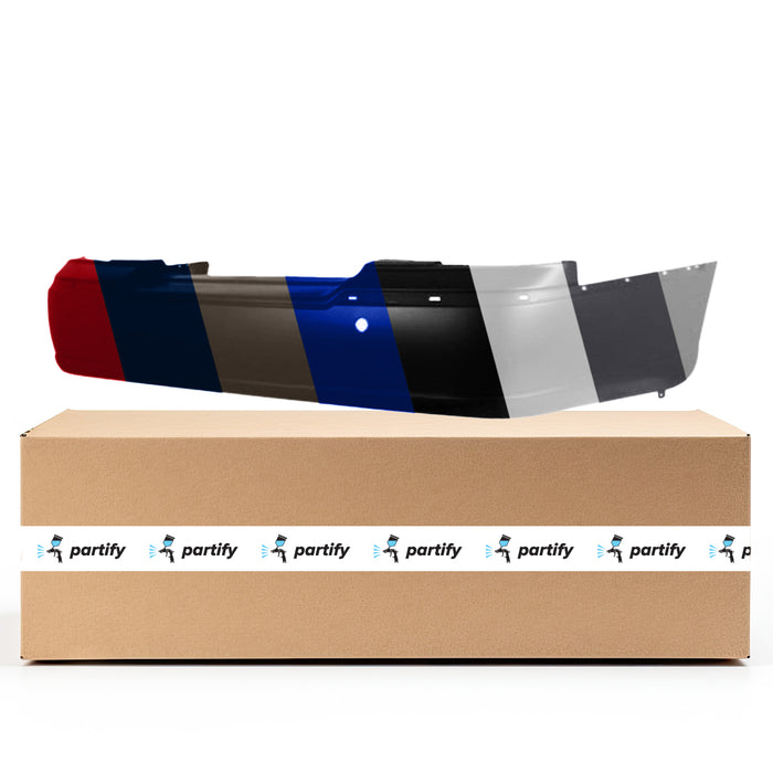 Lincoln Town Car OEM Rear Bumper With Sensor Holes - 3W1Z17K835FA