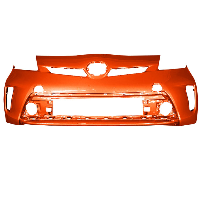 Toyota Prius Front Bumper Without Headlamp Washer Holes - TO1000394