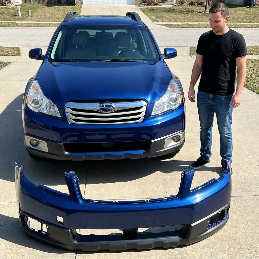 2010-2012 Subaru Outback Front Bumper - SU1000165 — Partify