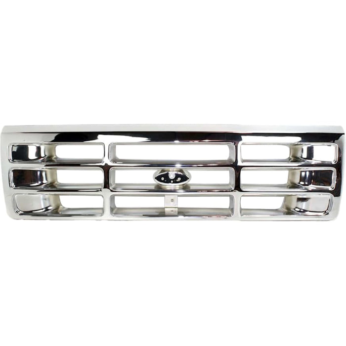 Ford Bronco/F-150 Grille Bright Plated Plastic Assembly - FO1200442