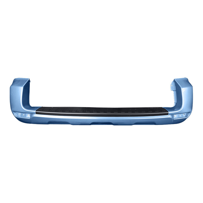 Toyota RAV4 (With Spare Tire on Tailgate) CAPA Certified Rear Bumper With Bumper Flare Holes - TO1100271C