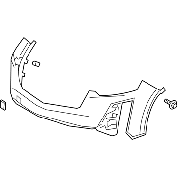 Cadillac XT6 OEM Front Bumper W/O Surround View - 84772467