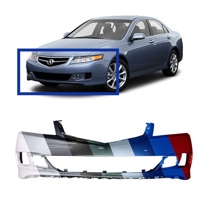 Acura TSX CAPA Certified Front Bumper - AC1000156C