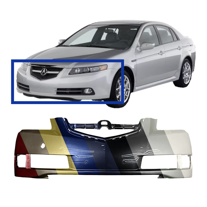 Acura TL CAPA Certified Front Bumper - AC1000160C