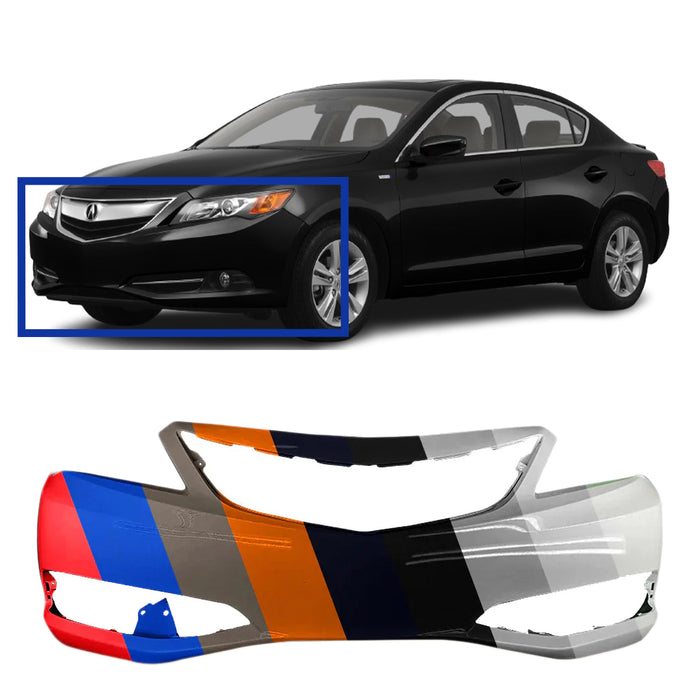 Acura ILX CAPA Certified Front Bumper - AC1000180C