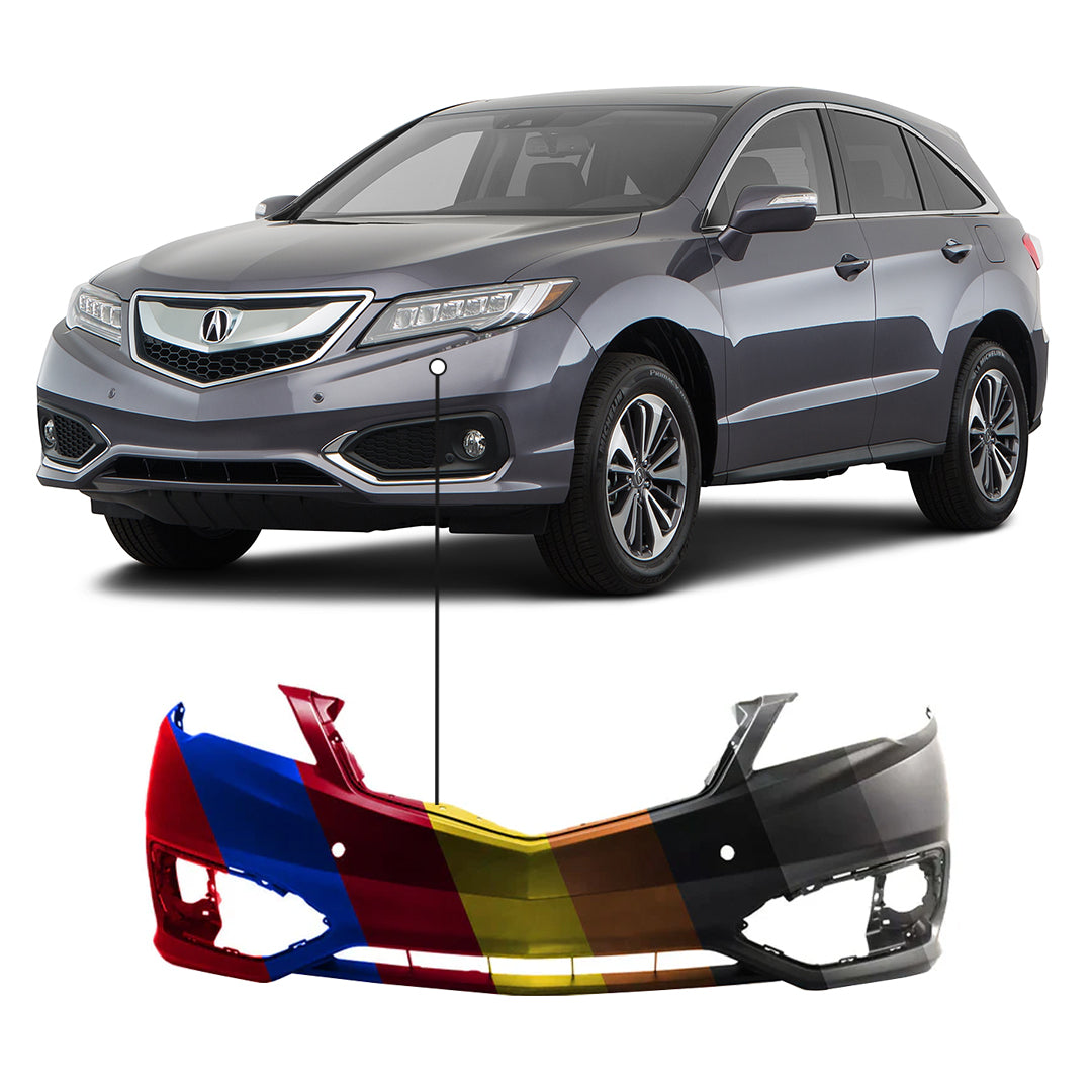 2016-2018 Acura RDX Front Bumper With Sensor Holes - AC1000191