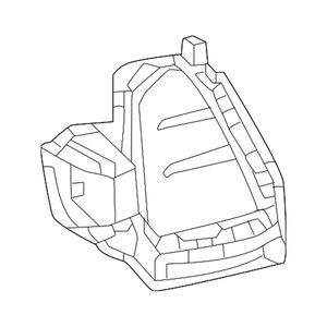 Front Passenger Side Bumper Insert image