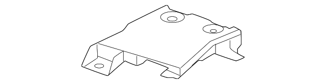 Acura ADX Garnish Bracket Front Bumper Support - AC1042116
