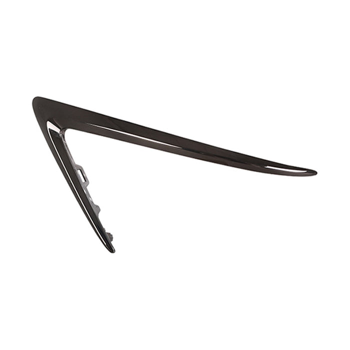 Acura ILX Front Driver Side Bumper Molding With Fog Lamps; Chrome; Made - AC1046110