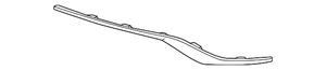 Front Driver Side Bumper Molding image