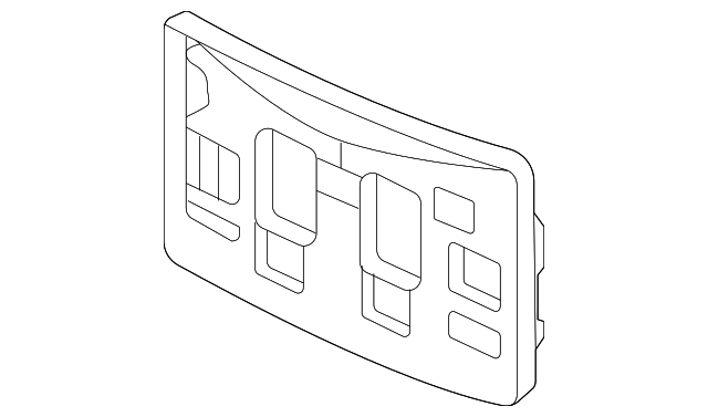 Acura TLX License Plate Bracket - AC1068111