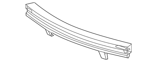 Acura MDX Rear Bumper Reinforcement Type S - AC1106142