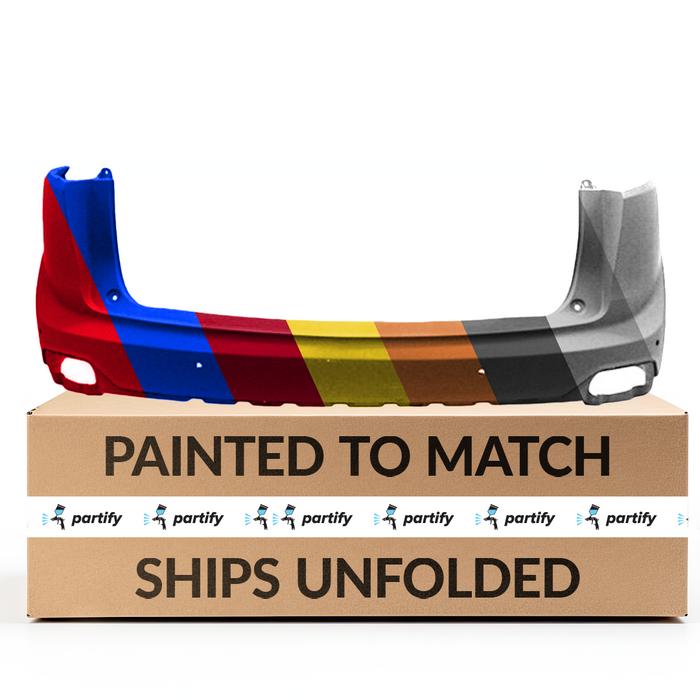 Acura RDX CAPA Certified Rear Bumper With Sensor Holes - AC1114104C