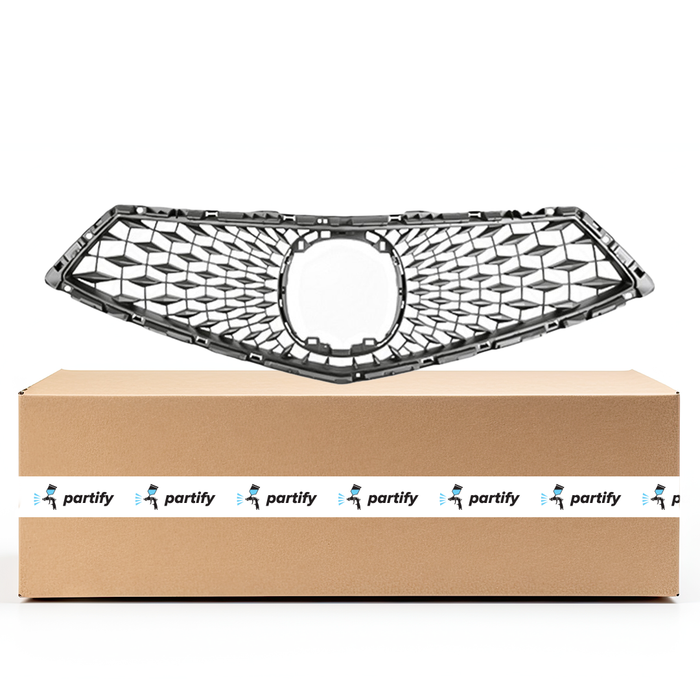 Acura RDX CAPA Certified Grille W/O Surround View Camera Dark Gray Assembly - AC1200138C