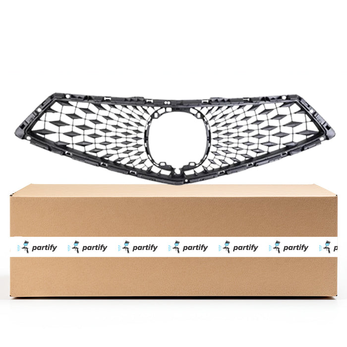 Acura RDX CAPA Certified Grille W/Surround View Camera Dark Gray Assembly - AC1200139C