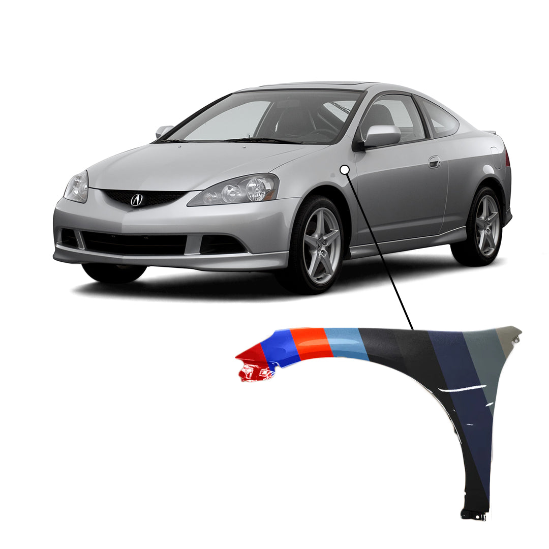 2002-2006 Acura RSX Driver Side Fender - AC1240113 — Partify