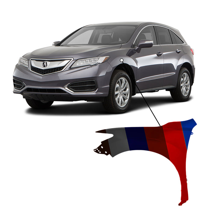 Right Side Fog Light Bezel Cover For 2013-2015 Acura RDX - Direct Right Side Fog Light Bezel Cover For 2013-2015 Acura RDX - Direct