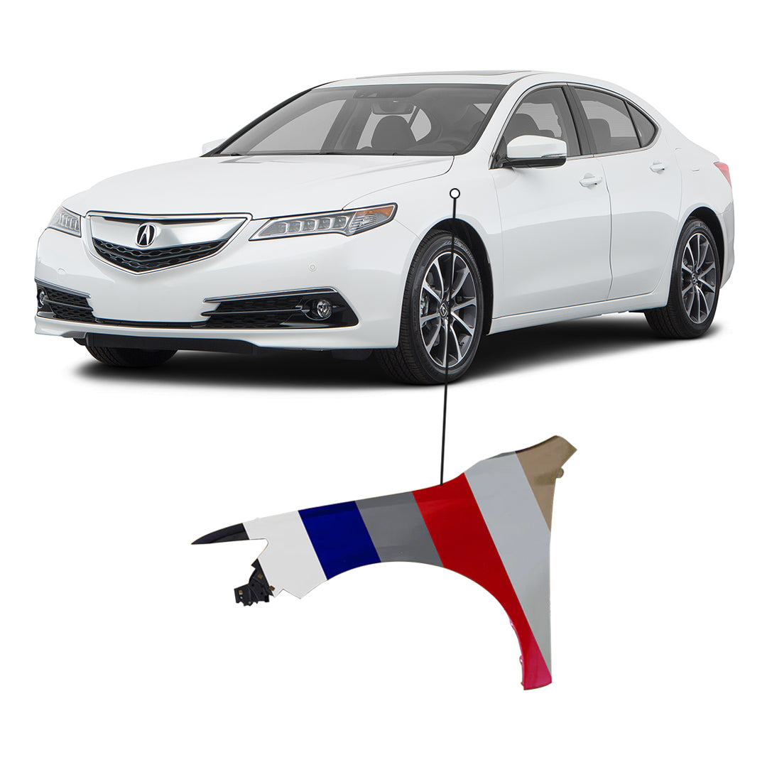 2015-2017 Acura TLX Driver Side Fender - AC1240126 — Partify