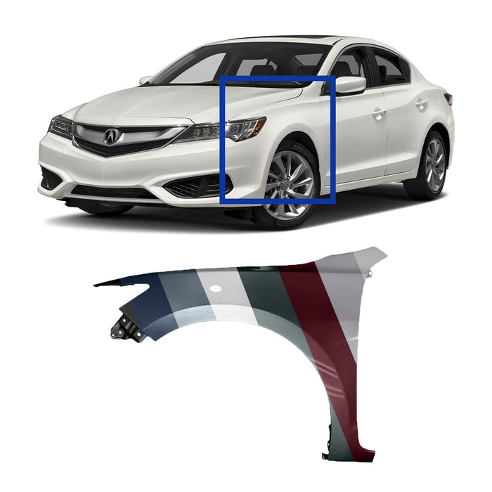 Acura ILX CAPA Certified Driver Side Fender - AC1240129C