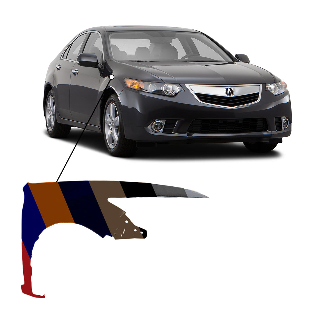 2009-2014 Acura TSX Passenger Side Fender - AC1241120 — Partify