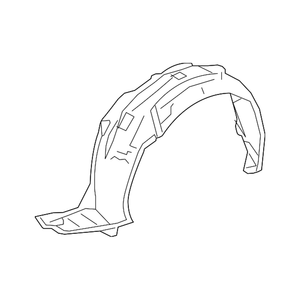 Driver Side Fender Liner image