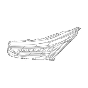 Passenger Side Headlight Assembly image