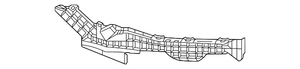 Passenger Side Headlight Bracket image