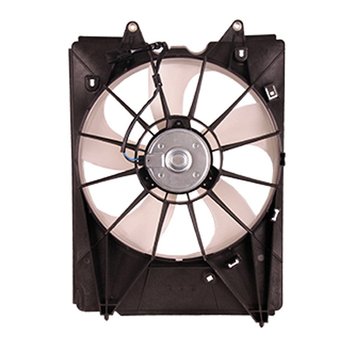 Acura MDX/Honda Passport/Pilot/Ridgeline CAPA Certified Driver Side Engine Cooling Fan Assembly Motor/Blade/Shroud Assy - AC3115125C