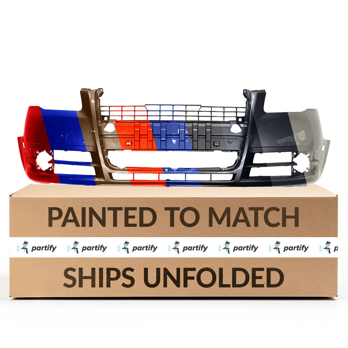 Audi A4 Non S-Line OEM Front Bumper Without Headlight Washer Holes - 8E0807105NGRU