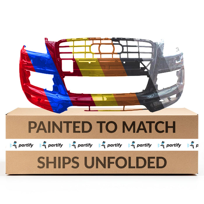 Audi Q7 CAPA Certified Front Bumper W/Spoiler W/H/Lamp Washers W/Parking Aid - AU1000145C