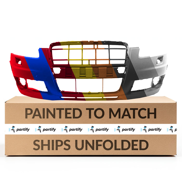 Audi A6 Front Bumper W/Headlamp Washer Assembly W/Sport Pkg - AU1000159