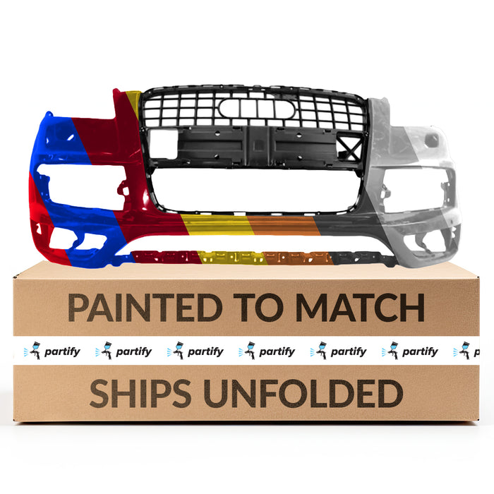 Audi Q7 CAPA Certified Front Bumper W/S-Line Pkg W/Parking Aid - AU1000166C