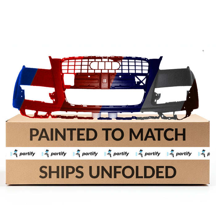 Audi Q7 CAPA Certified Front Bumper With Sensor Holes/Headlight Washer Holes - AU1000179C