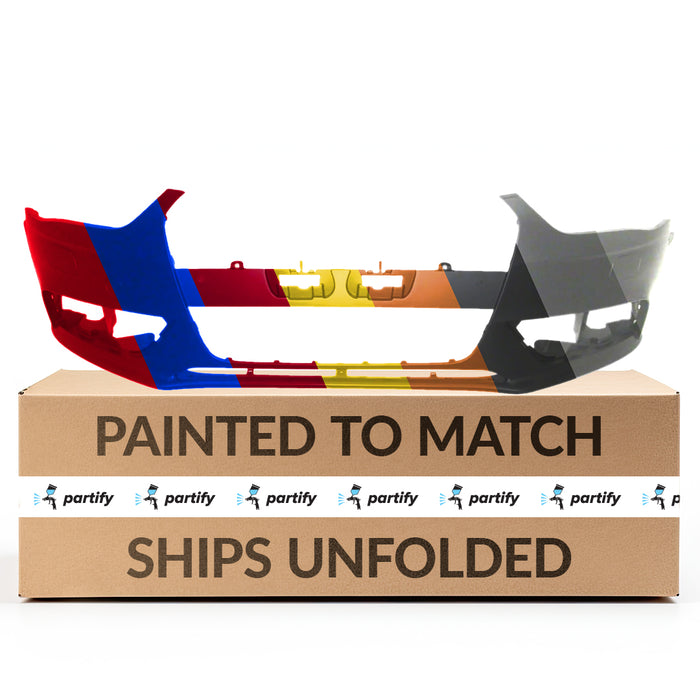 Audi A4 CAPA Certified Front Bumper W/O S-Line Pkg W/Headlamp Washer W/O Warning System - AU1000189C