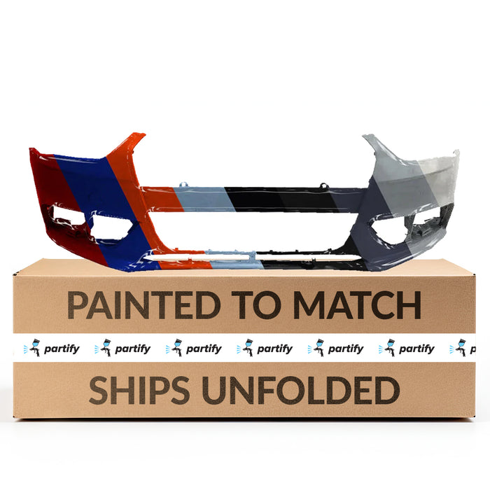 Audi A4 Front Bumper Without Sensor Holes/ Headlight Washer Holes - AU1000190