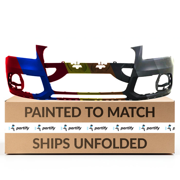 Audi Q5 Non S-Line CAPA Certified Front Bumper Without Sensor Holes & Without Headlight Washer Holes - AU1000197C