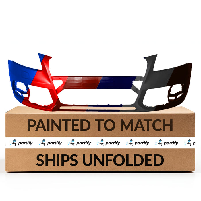 Parachoques delantero con certificación CAPA para Audi Q5 (no S-Line) con orificios para sensores y lavafaros - AU1000200C