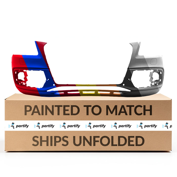 Audi Q5/SQ5 CAPA Certified Front Bumper W/S-Line Pkg W/Headlamp Washer W/O Park Distance Sensors - AU1000203C